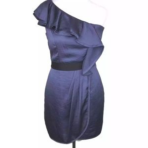 BCBGeneration one shoulder cocktail dress size 0
